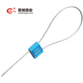 JCCS002 Cable personalizado Sellos de aleación de aluminio de alta seguridad con sellos de penetración de cable de sello de cable de impresión láser